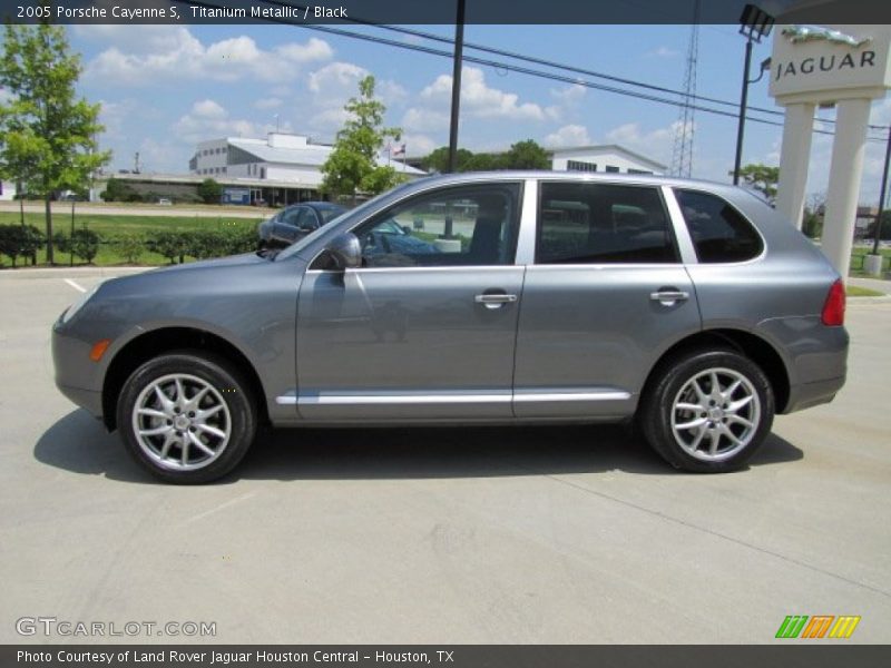 Titanium Metallic / Black 2005 Porsche Cayenne S