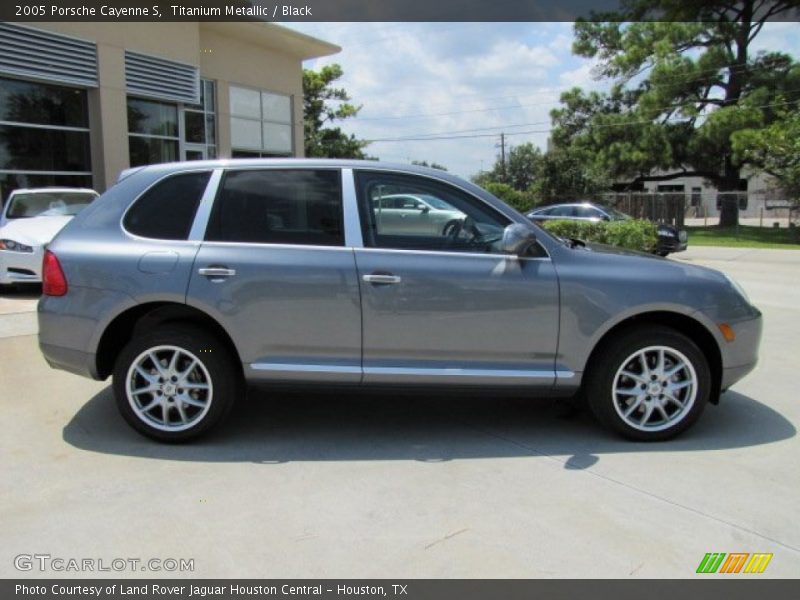 Titanium Metallic / Black 2005 Porsche Cayenne S