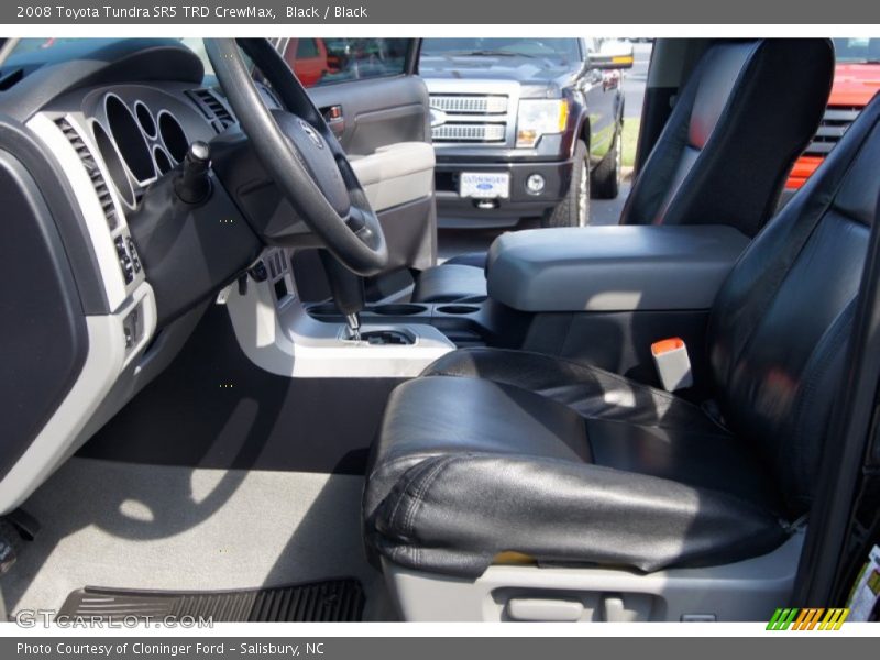 Black / Black 2008 Toyota Tundra SR5 TRD CrewMax