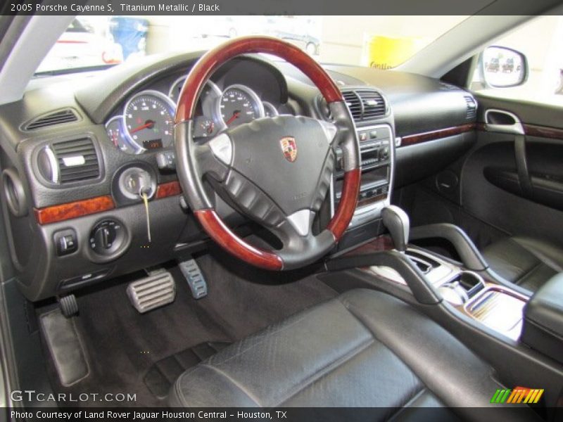 Titanium Metallic / Black 2005 Porsche Cayenne S