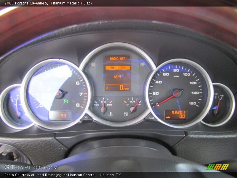 Titanium Metallic / Black 2005 Porsche Cayenne S