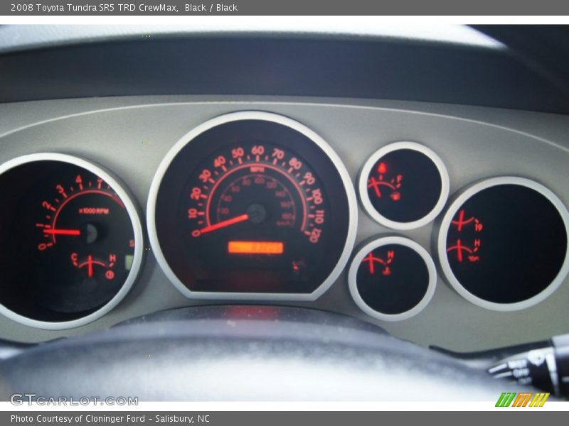Black / Black 2008 Toyota Tundra SR5 TRD CrewMax