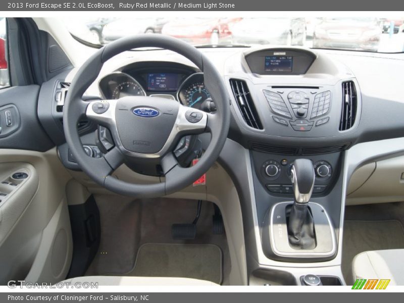 Dashboard of 2013 Escape SE 2.0L EcoBoost