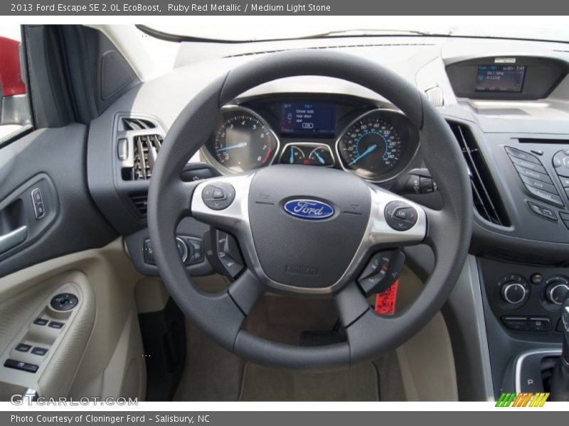  2013 Escape SE 2.0L EcoBoost Steering Wheel