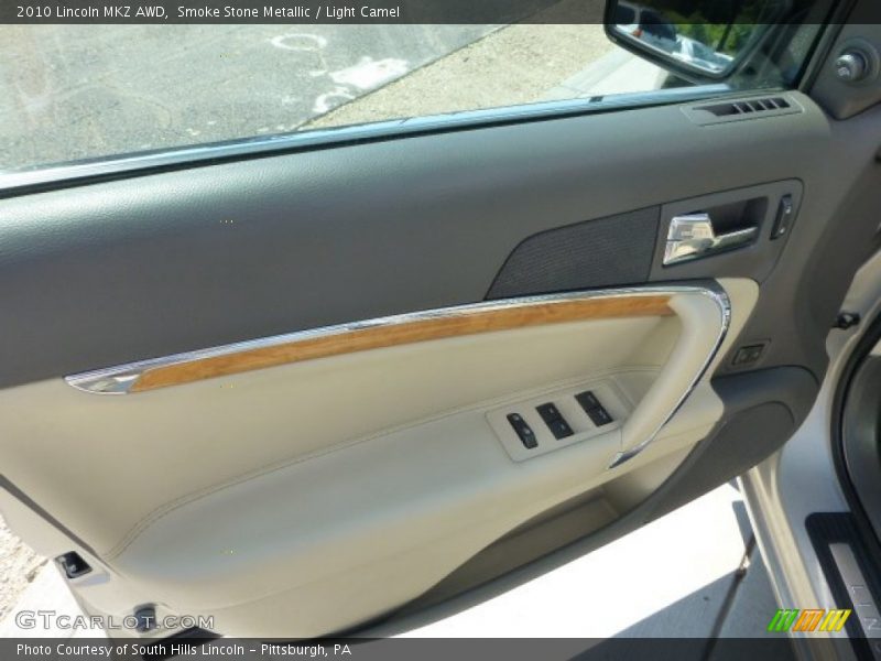 Smoke Stone Metallic / Light Camel 2010 Lincoln MKZ AWD