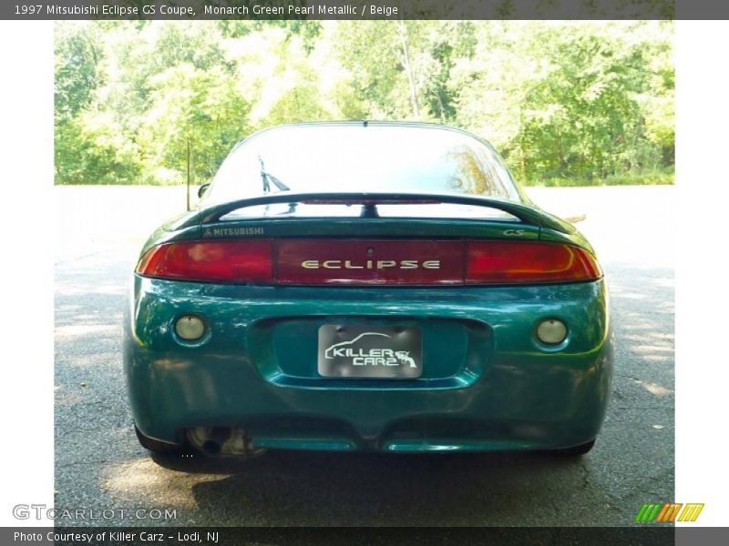 Monarch Green Pearl Metallic / Beige 1997 Mitsubishi Eclipse GS Coupe