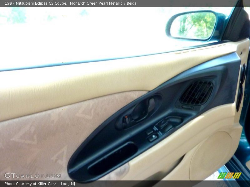 Monarch Green Pearl Metallic / Beige 1997 Mitsubishi Eclipse GS Coupe