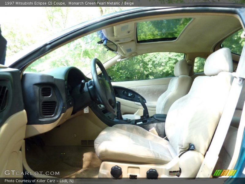  1997 Eclipse GS Coupe Beige Interior