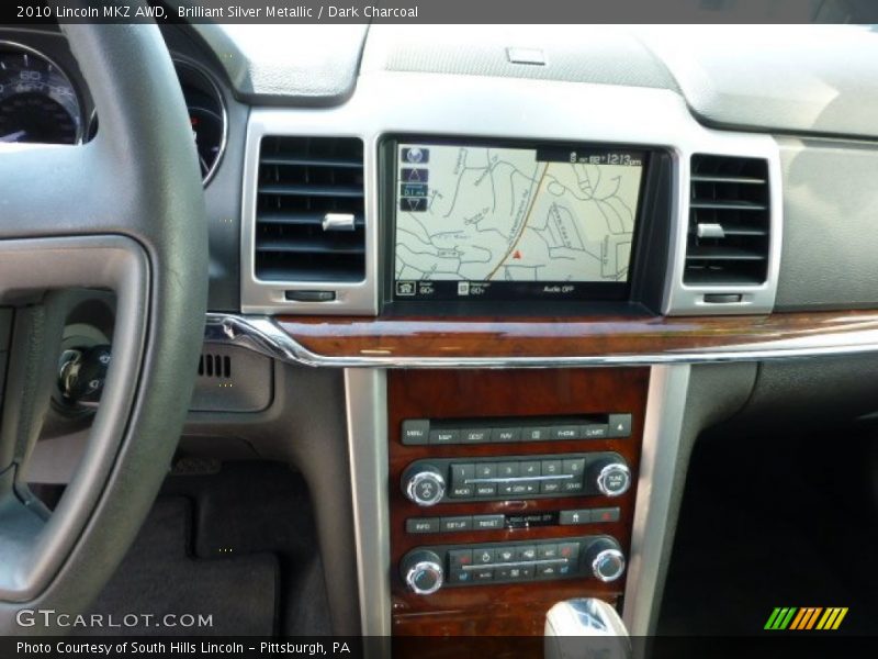 Brilliant Silver Metallic / Dark Charcoal 2010 Lincoln MKZ AWD