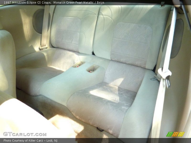 Rear Seat of 1997 Eclipse GS Coupe