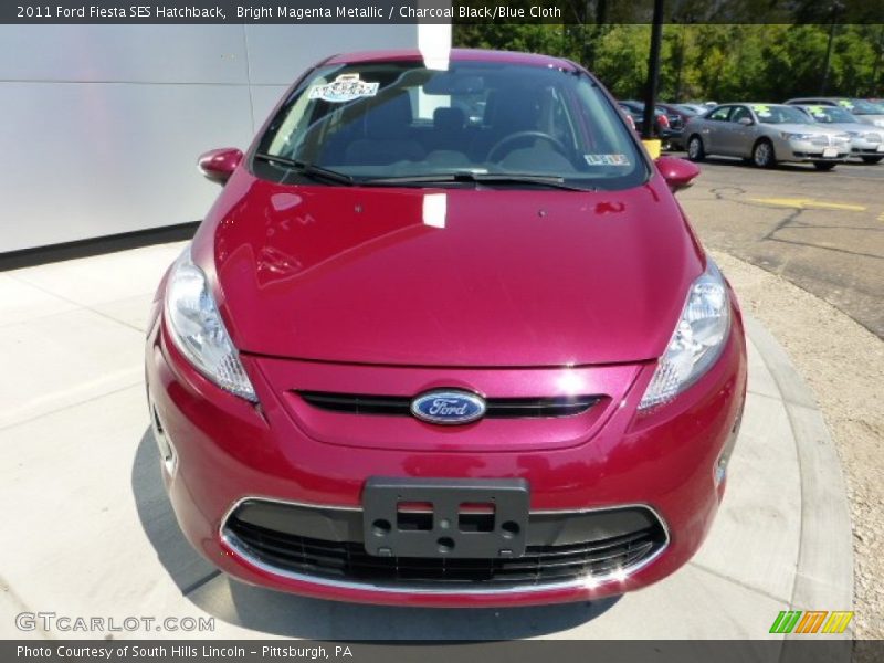  2011 Fiesta SES Hatchback Bright Magenta Metallic