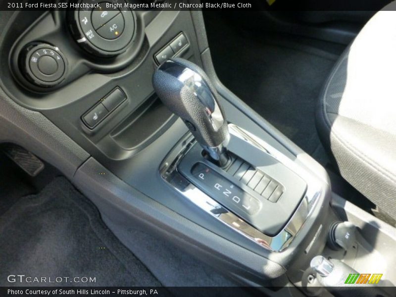  2011 Fiesta SES Hatchback 6 Speed PowerShift Automatic Shifter