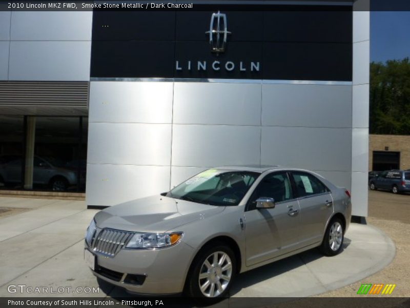 Smoke Stone Metallic / Dark Charcoal 2010 Lincoln MKZ FWD