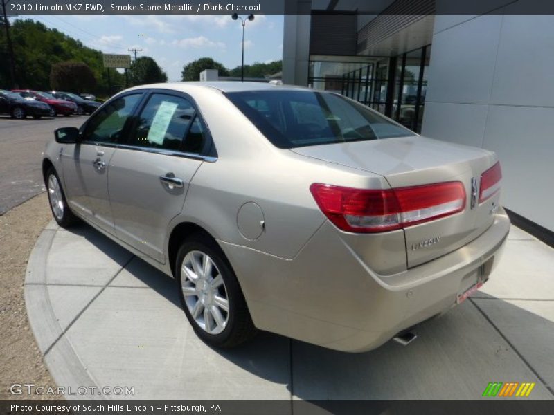 Smoke Stone Metallic / Dark Charcoal 2010 Lincoln MKZ FWD