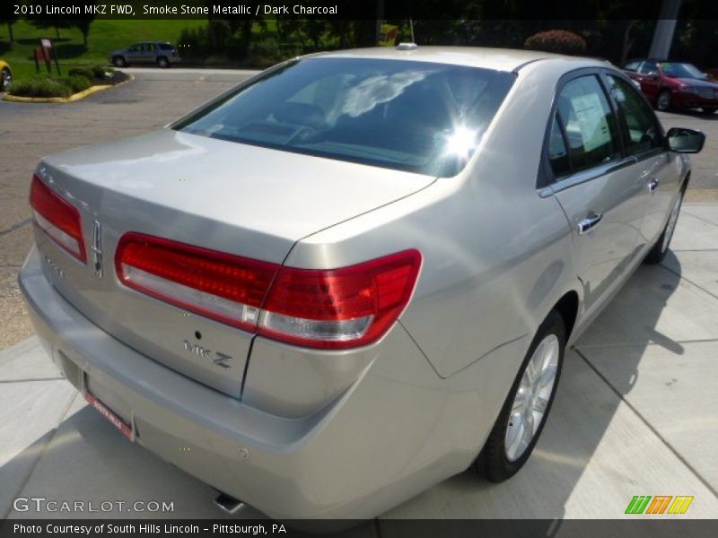 Smoke Stone Metallic / Dark Charcoal 2010 Lincoln MKZ FWD