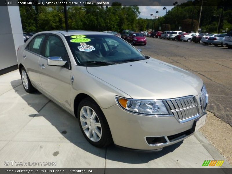 Smoke Stone Metallic / Dark Charcoal 2010 Lincoln MKZ FWD