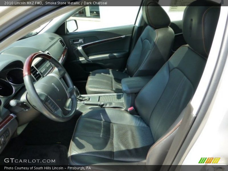 Smoke Stone Metallic / Dark Charcoal 2010 Lincoln MKZ FWD