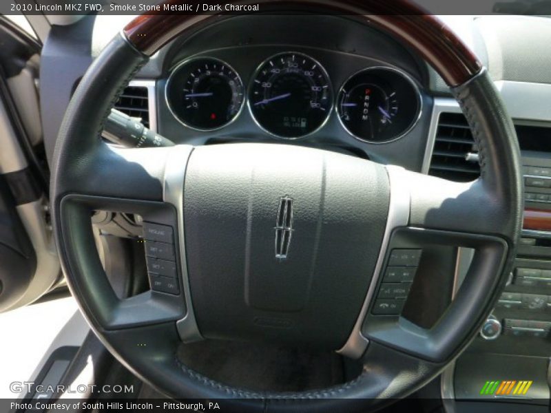 Smoke Stone Metallic / Dark Charcoal 2010 Lincoln MKZ FWD