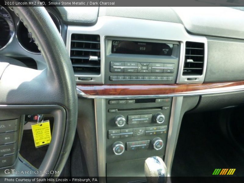 Smoke Stone Metallic / Dark Charcoal 2010 Lincoln MKZ FWD