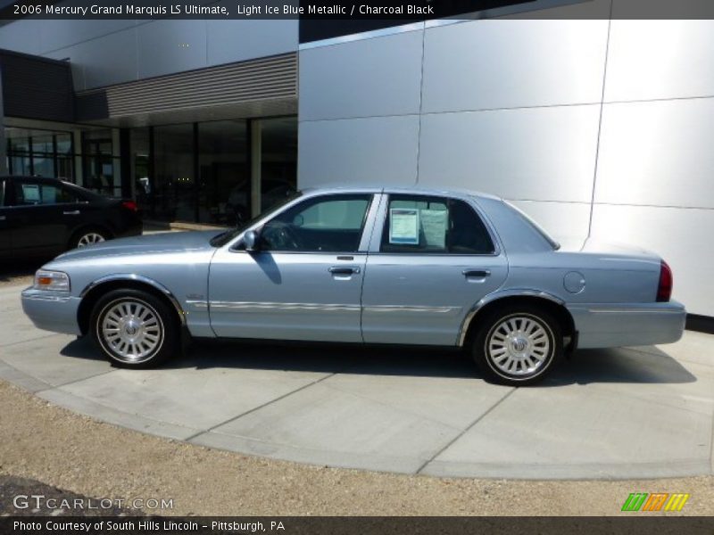 Light Ice Blue Metallic / Charcoal Black 2006 Mercury Grand Marquis LS Ultimate