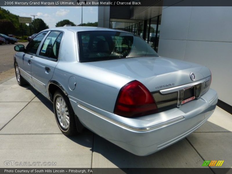 Light Ice Blue Metallic / Charcoal Black 2006 Mercury Grand Marquis LS Ultimate