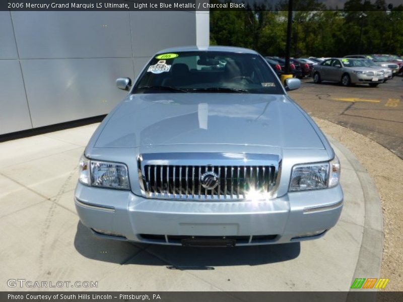 Light Ice Blue Metallic / Charcoal Black 2006 Mercury Grand Marquis LS Ultimate