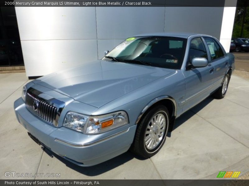 Light Ice Blue Metallic / Charcoal Black 2006 Mercury Grand Marquis LS Ultimate