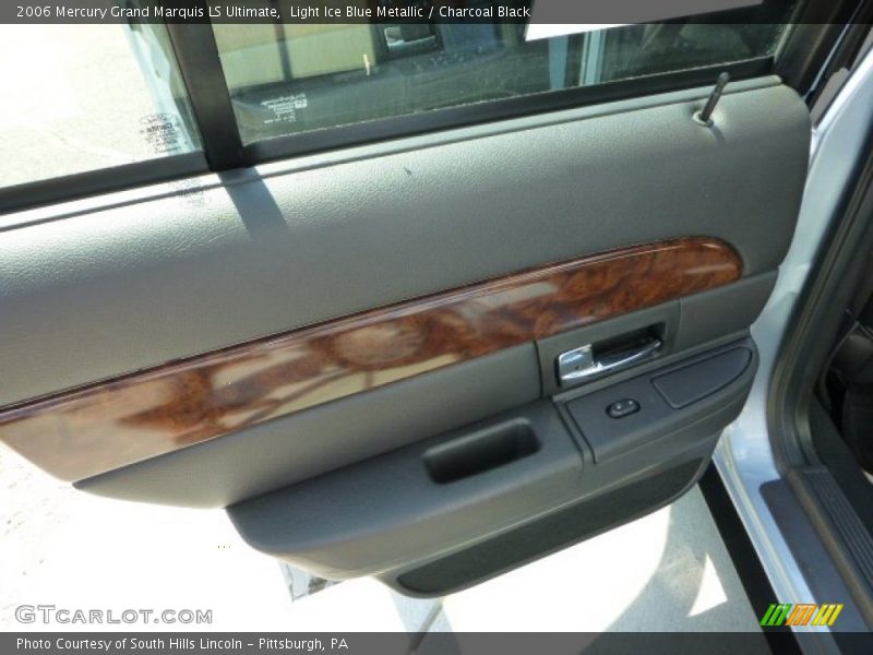 Light Ice Blue Metallic / Charcoal Black 2006 Mercury Grand Marquis LS Ultimate