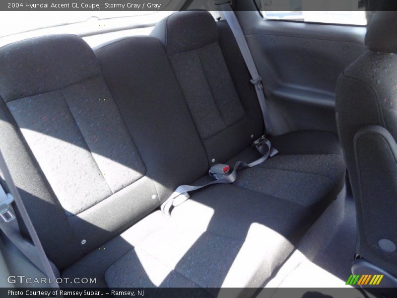 Stormy Gray / Gray 2004 Hyundai Accent GL Coupe