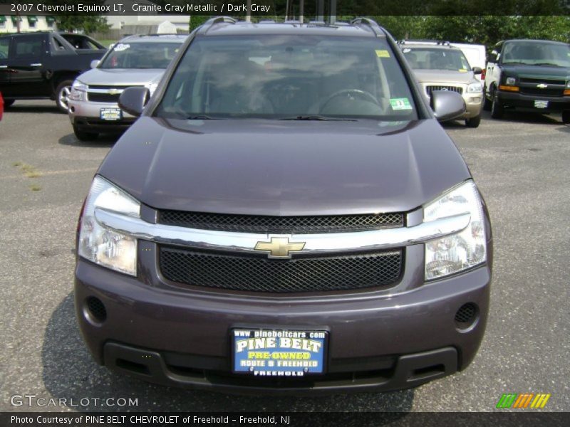 Granite Gray Metallic / Dark Gray 2007 Chevrolet Equinox LT