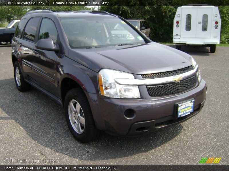 Granite Gray Metallic / Dark Gray 2007 Chevrolet Equinox LT