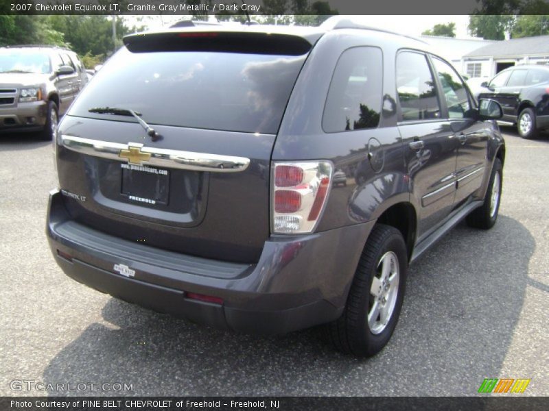 Granite Gray Metallic / Dark Gray 2007 Chevrolet Equinox LT