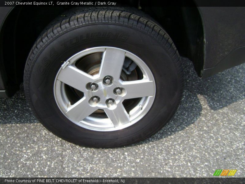 Granite Gray Metallic / Dark Gray 2007 Chevrolet Equinox LT