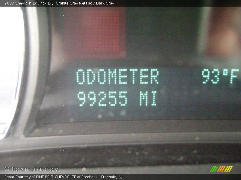 Granite Gray Metallic / Dark Gray 2007 Chevrolet Equinox LT