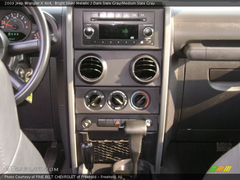 Bright Silver Metallic / Dark Slate Gray/Medium Slate Gray 2009 Jeep Wrangler X 4x4