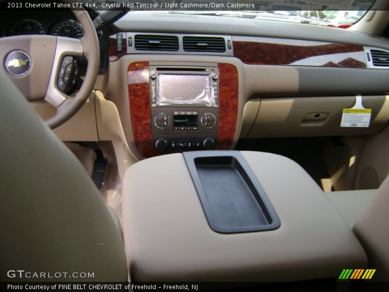 Crystal Red Tintcoat / Light Cashmere/Dark Cashmere 2013 Chevrolet Tahoe LTZ 4x4