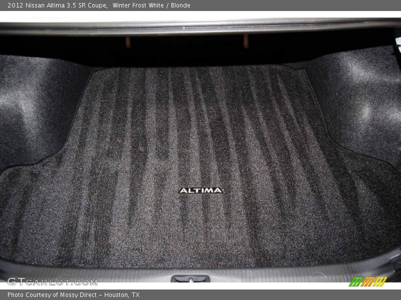Winter Frost White / Blonde 2012 Nissan Altima 3.5 SR Coupe