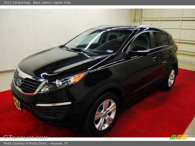 Black Cherry / Alpine Gray 2011 Kia Sportage