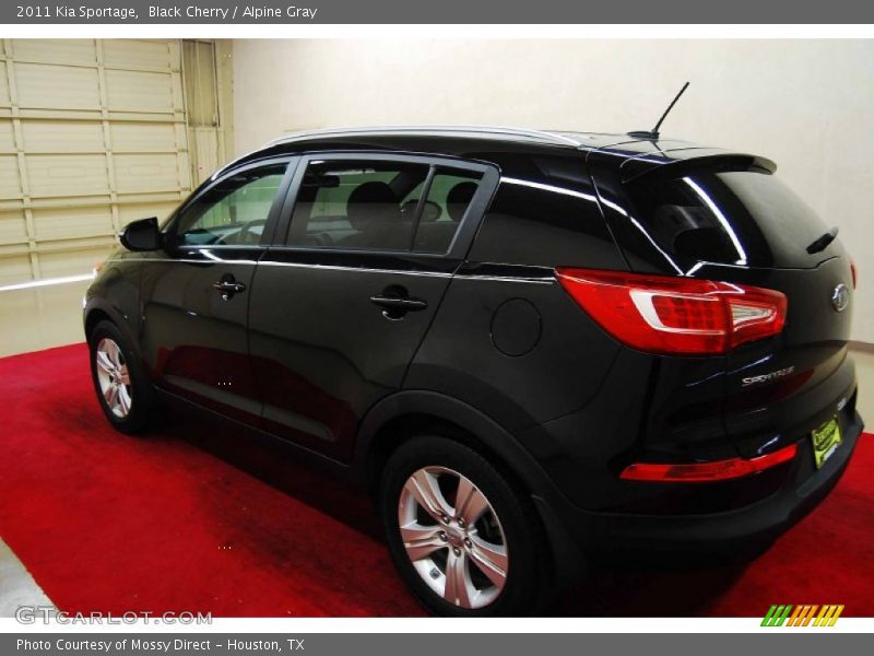 Black Cherry / Alpine Gray 2011 Kia Sportage