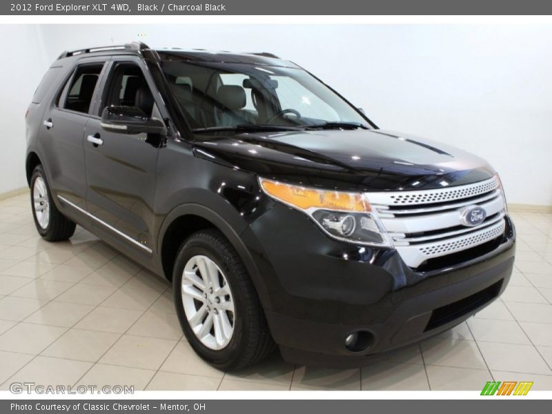 Black / Charcoal Black 2012 Ford Explorer XLT 4WD