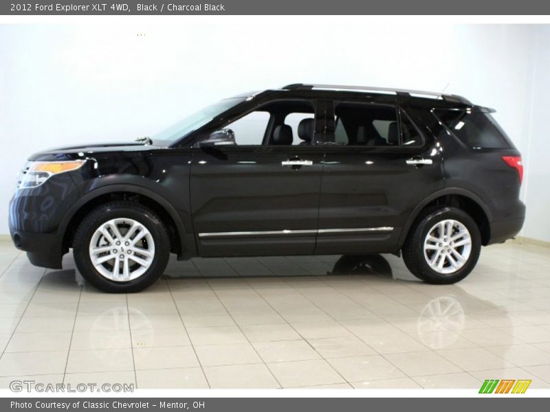 Black / Charcoal Black 2012 Ford Explorer XLT 4WD