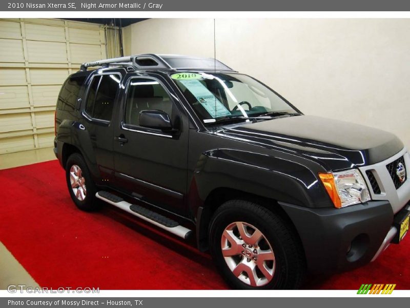 Night Armor Metallic / Gray 2010 Nissan Xterra SE