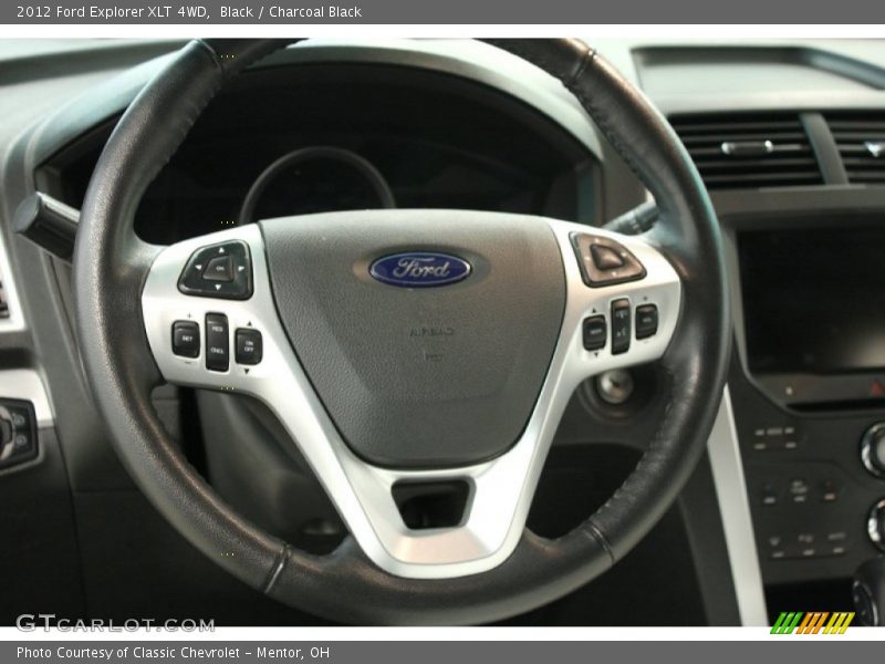 Black / Charcoal Black 2012 Ford Explorer XLT 4WD