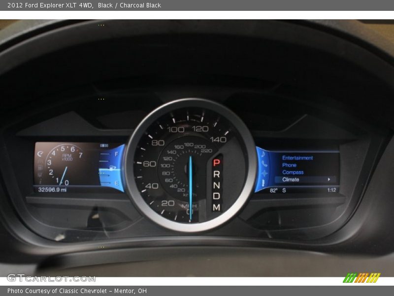 Black / Charcoal Black 2012 Ford Explorer XLT 4WD
