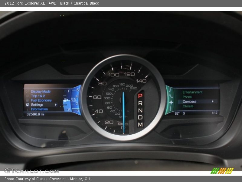 Black / Charcoal Black 2012 Ford Explorer XLT 4WD