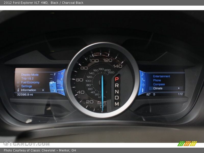 Black / Charcoal Black 2012 Ford Explorer XLT 4WD