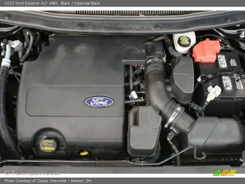 Black / Charcoal Black 2012 Ford Explorer XLT 4WD