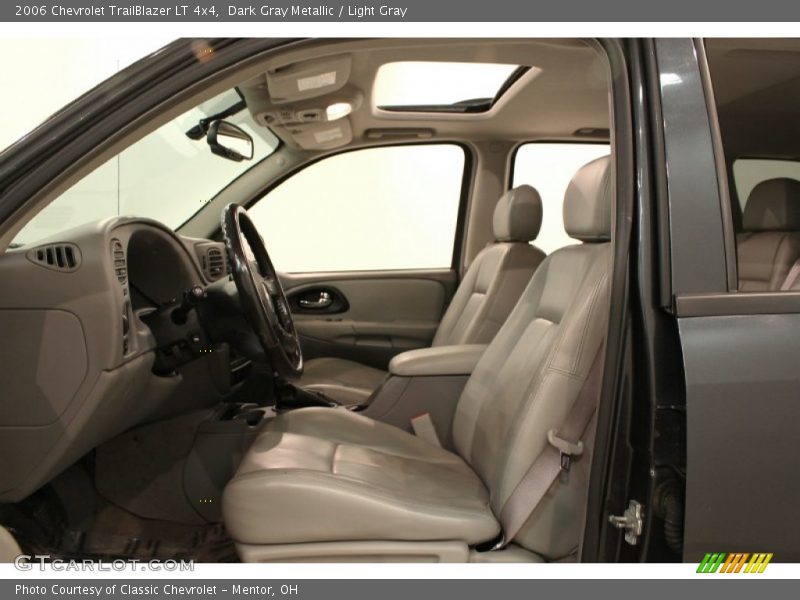 Dark Gray Metallic / Light Gray 2006 Chevrolet TrailBlazer LT 4x4