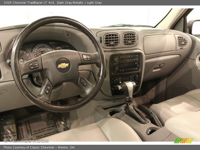 Dark Gray Metallic / Light Gray 2006 Chevrolet TrailBlazer LT 4x4
