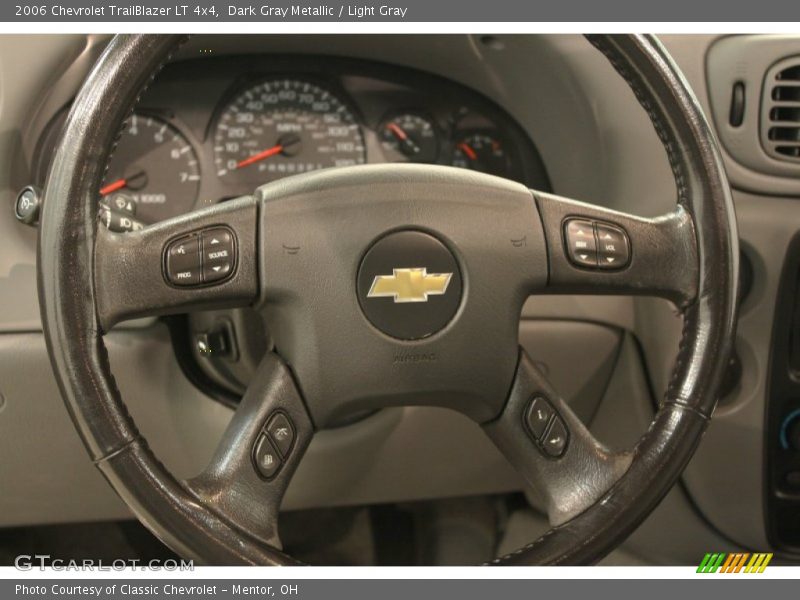 Dark Gray Metallic / Light Gray 2006 Chevrolet TrailBlazer LT 4x4
